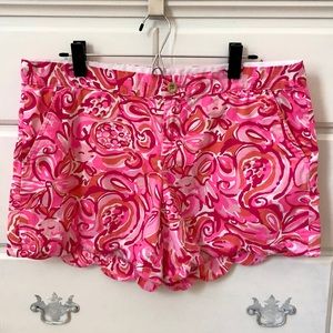 Lilly Pulitzer Scalloped Shorts